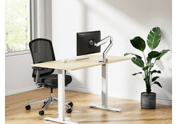 Monitorarm Neomounts NEXT Slim 1 scherm 35 inch zilver