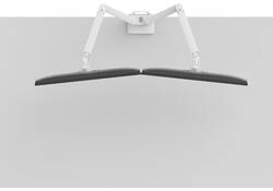 Monitorarm Neomounts NEXT Slim 2 schermen 32 inch wit