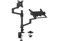 Monitorarm + laptophouder Neomounts NEXT DS20 17-27'' zwart