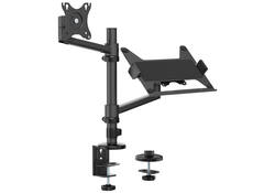 Monitorarm + laptophouder Neomounts NEXT DS20 17-27'' zwart