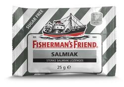 Keelpastilles Fisherman's Friend salmiak suikervrij zak 25 gram