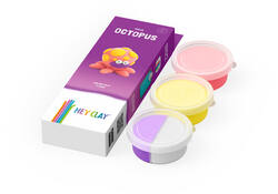 Klei Hey Clay Octopus 3 potjes