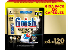 Vaatwastabletten Finish Ultimate plus 120 stuks gigapack
