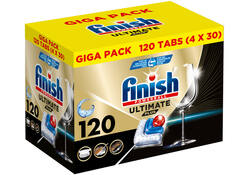 Vaatwastabletten Finish Ultimate plus 120 stuks gigapack