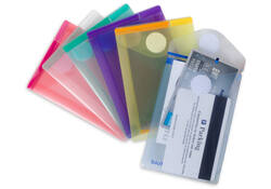 Enveloptas Djois Color Collection A7 verticaal assorti