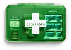 Wond dispenser Cederroth - Salvequick blauw