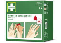 Bandage Cederroth Soft Foam 6cmx4,5m beige
