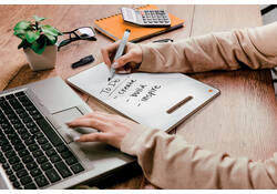 Whiteboard Nobo A4 mini 4 stuks
