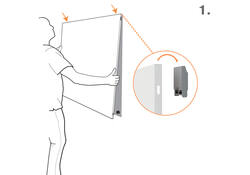 Whiteboard Nobo Infinity randloos 90x120cm