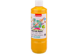Plakkaatverf Bruynzeel fles à 500ml geel