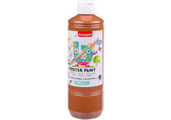 Plakkaatverf Bruynzeel fles à 500ml lichtbruin