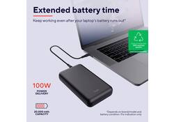 Powerbank Trust Laro laptop 100W