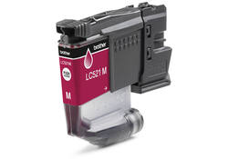 Inktcartridge Brother LC-521M rood