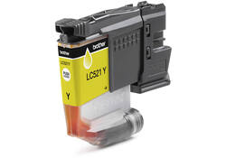 Inktcartridge Brother LC-521Y geel