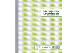Kasboek Exacompta Manifold leveringen dupli 50vel NL FR