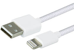 Kabel Green Mouse USB-A to Lightning data Woven 1m