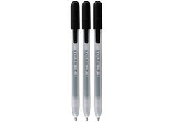 Gelschrijver Sakura Gelly Roll Classic 08 klikfunctie set à 3 stuks zwart