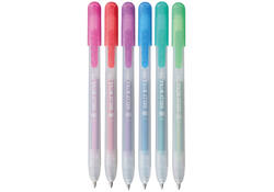 Gelschrijver Sakura Gelly Roll Metallic 08 klikfunctie set à 6 kleuren