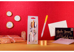 Gelschrijver Sakura Gelly Roll Special 08 klikfunctie set à 3 kleuren zilver