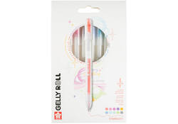 Gelschrijver Sakura Gelly Roll Stardust 08 klikfunctie set à 10 kleuren