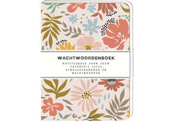 Wachtwoordenboek Interstat softcover 144vel 120x160mm Soft Floral