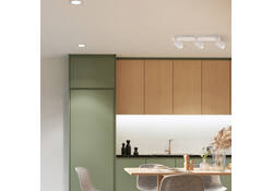 Plafondspot Integral Siena 3 spot IP20 GU10 wit