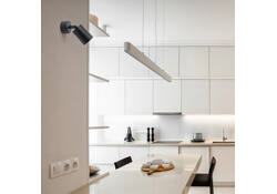 Plafondspot Integral Siena 1 spot IP20 GU10 zwart