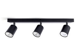 Plafondspot Integral Siena 3 spot IP20 GU10 zwart