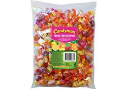Zuurtjes Candyman frisse fruit zak 1 kilogram