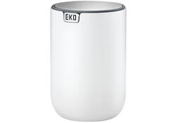 Afvalbak EKO Fandy 2 tafelmodel met swingdeksel 2,2 liter wit