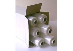 Wikkelfolie IEZZY 500mmx300m 20mu 100% recycled (PCR) transparant