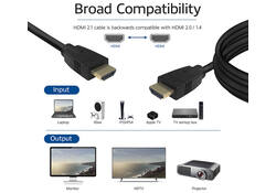 Kabel ACT HDMI 8K UHS v2.1 HDMI-A male - HDMI-A male 3 meter