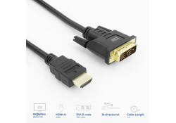 Adapterkabel ACT HDMI-A male naar DVI-D male 1 meter