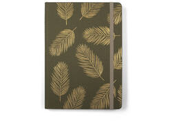 Notitieboek Paperclip Freestyle fabrick A5 96vel 100gr lijn