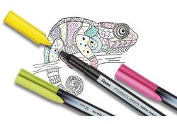 Fineliner Pentel Pointliner S40-A fijn zwart