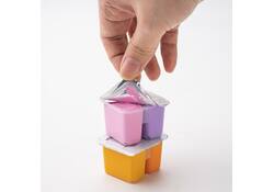 Gouache HIMI Twin cups 36 kleuren 12gr opbergbox lila