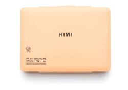 Gouache HIMI twin cups 48 kleuren 12gr opbergbox Peach Fuzz