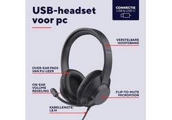 Hoofdtelefoon Trust Ayda Max USB