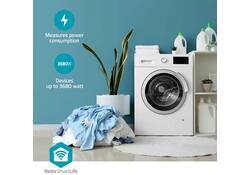 Slimme stekker Nedis Smartlife Wifi 3 stuks wit