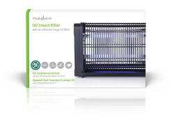 Insectenlamp Nedis electrisch 2x8watt 50M2 zwart