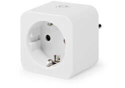 Slimme stekker Nedis Smartlife Wifi enkel wit