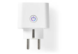 Slimme stekker Nedis Smartlife Wifi enkel wit