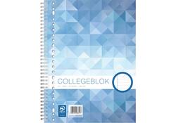 Collegeblok WORK A4 lijn 23-gaats 80vel 70gr