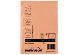 Envelop Papicolor C6 114x162mm oranje