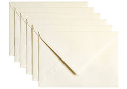 Envelop Papicolor C6 114x162mm metallic ivoor