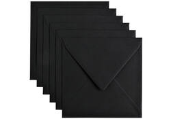 Envelop Papicolor 140x140mm ravenzwart