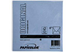 Envelop Papicolor 140x140mm donkerblauw