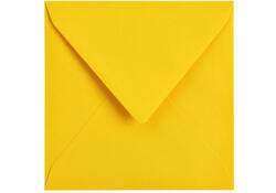 Envelop Papicolor 140x140mm dottergeel