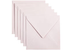 Envelop Papicolor 140x140mm lichtroze