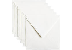 Envelop Papicolor 140x140mm hagelwit